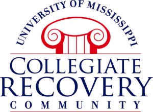 Collegiate Recovery Community logo - University of Mississippi